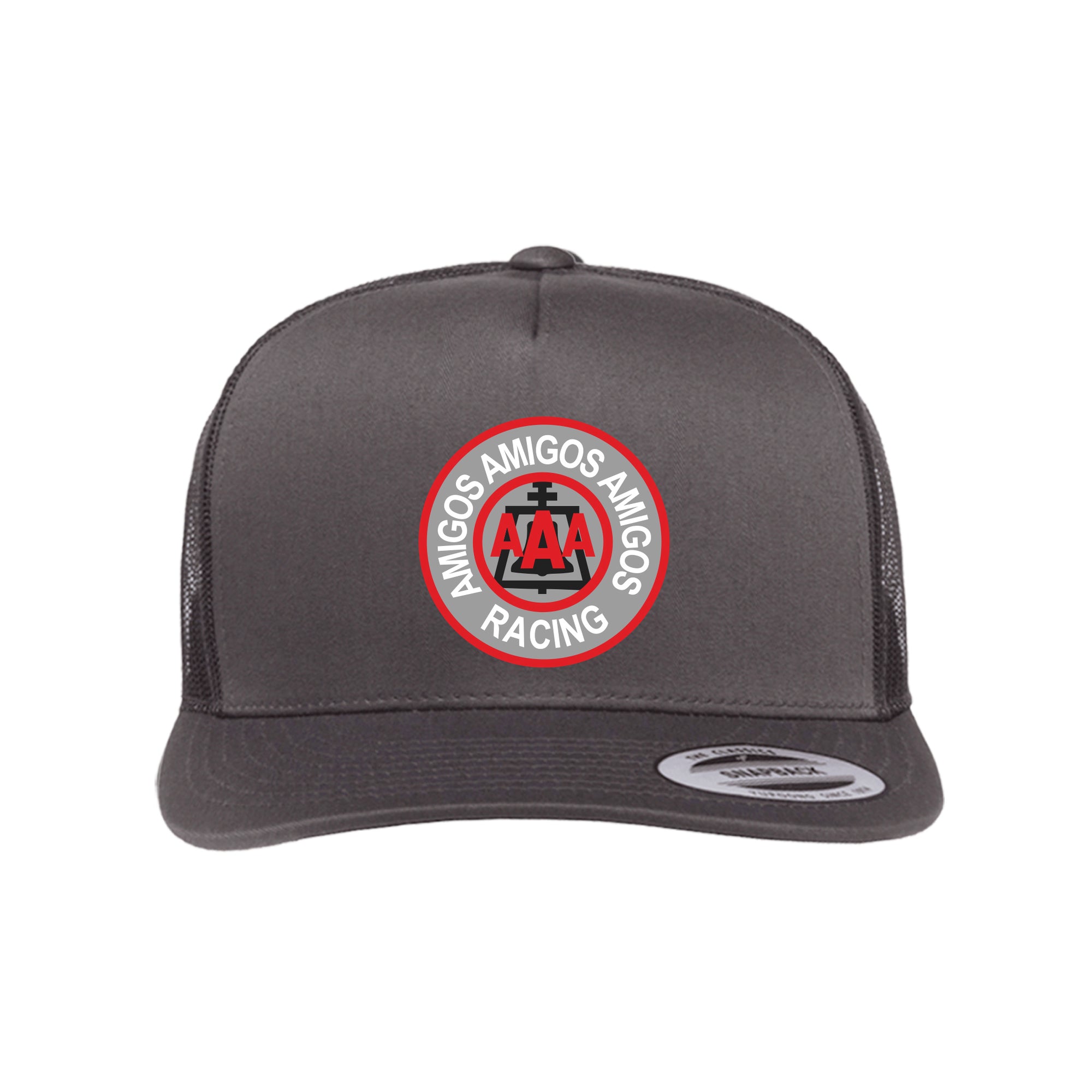 AAA RACING - TRUCKER SNAPBACK (CHARCOAL GREY)